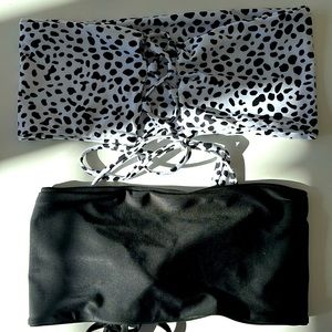 Two swim tops